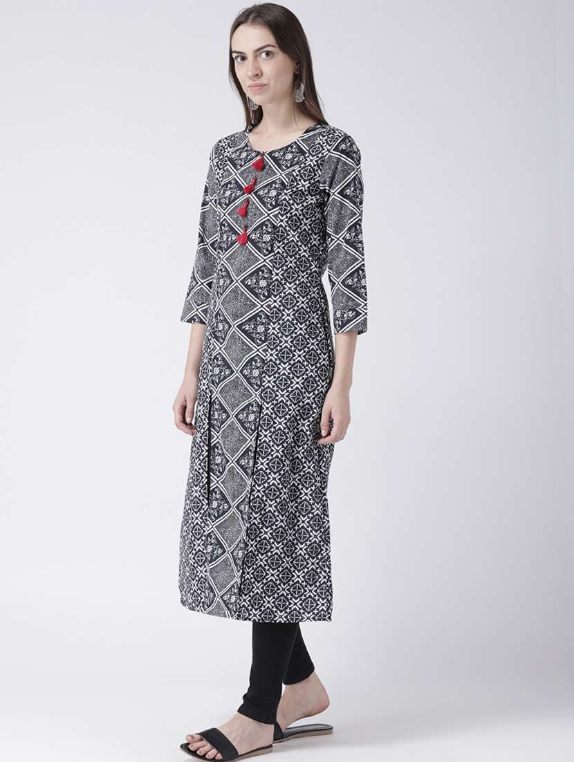 women's front slit kurta - 16764468 -  Standard Image - 1