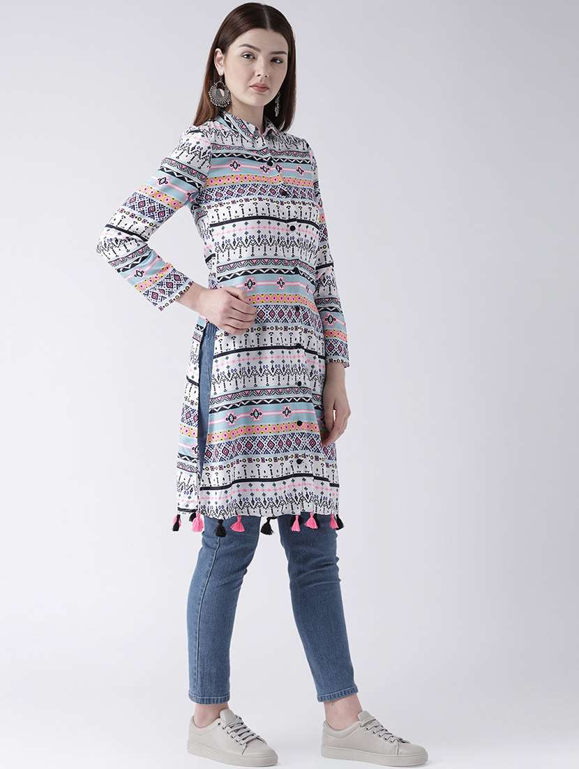 women's straight kurta - 16764475 -  Standard Image - 1