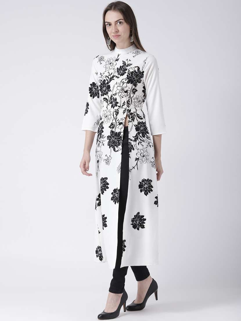 women's front slit kurta - 16764476 -  Standard Image - 1