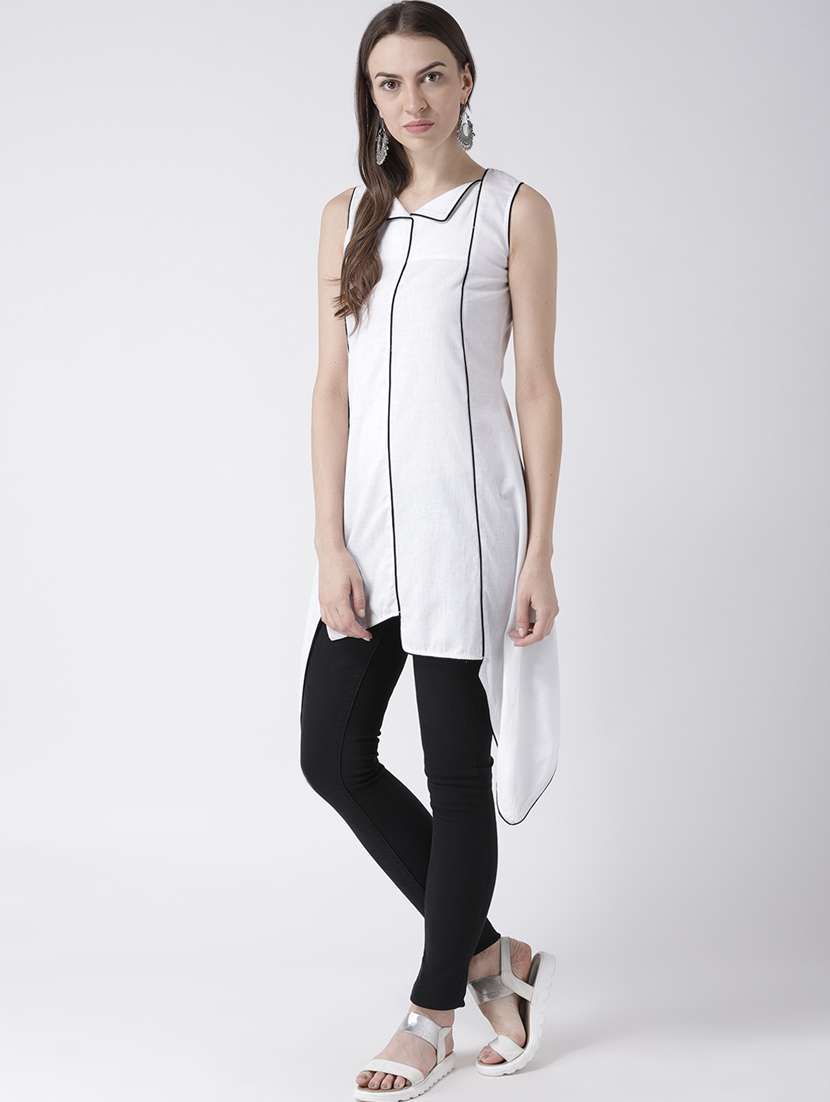 women's asymmetric kurta - 16764479 -  Standard Image - 1