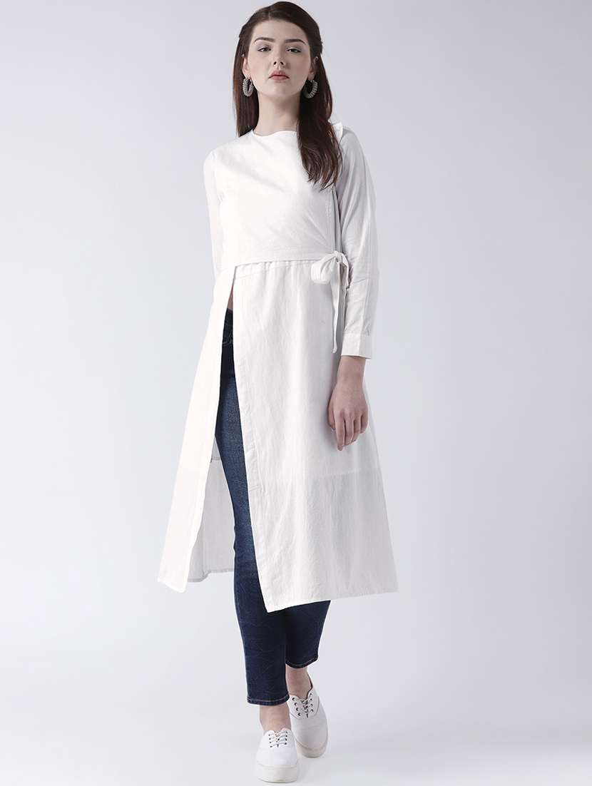 women's front slit kurta