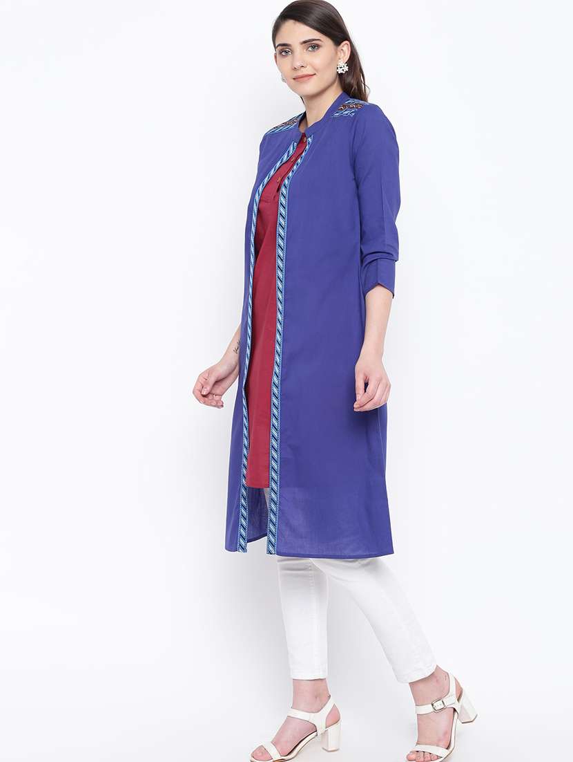 women's layered kurta - 16764483 -  Standard Image - 1