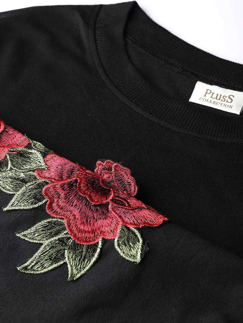 women's placement print sweatshirt - 16765266 -  Standard Image - 4