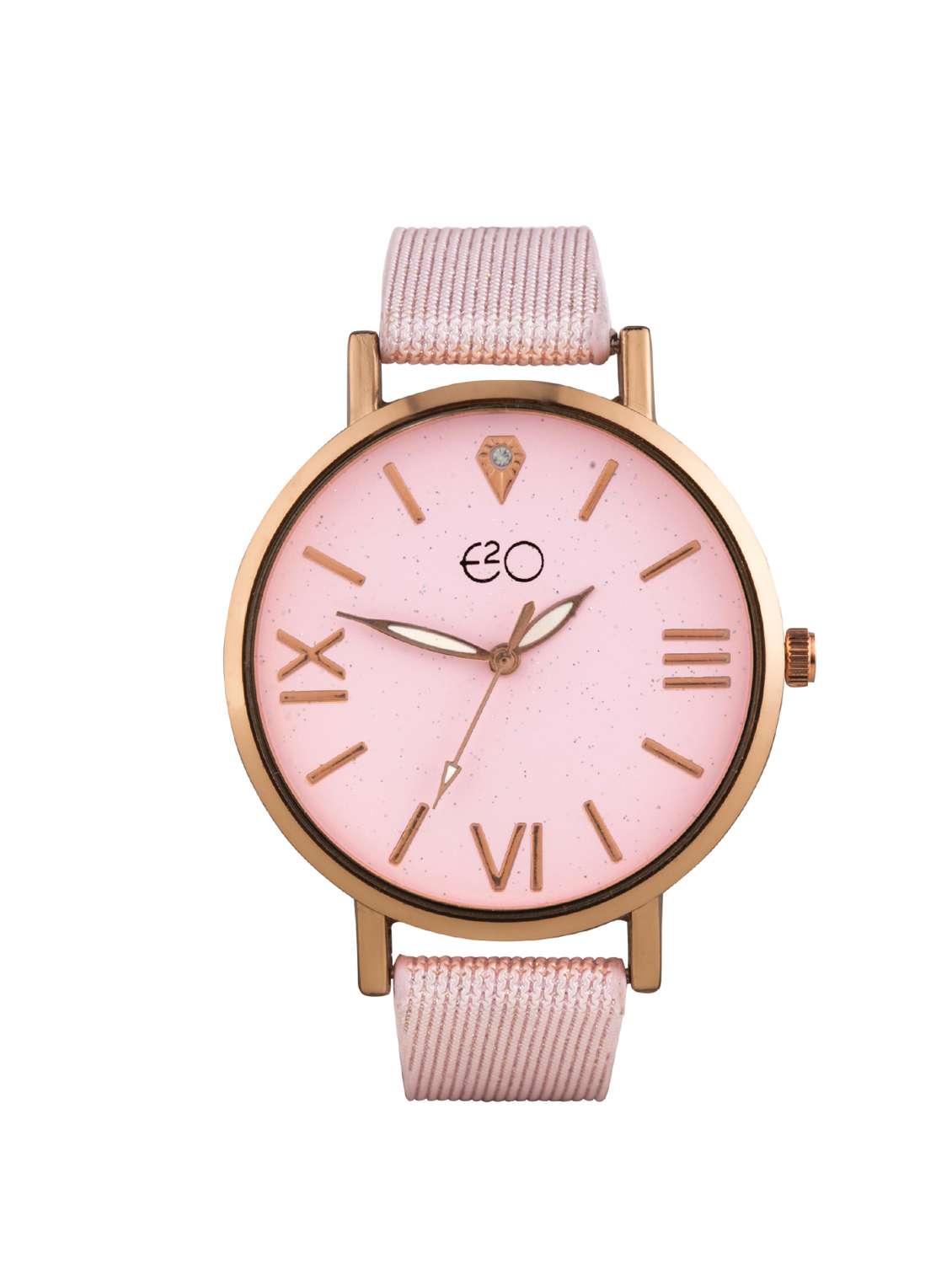 e2o simple glitter strap analouge women's watch