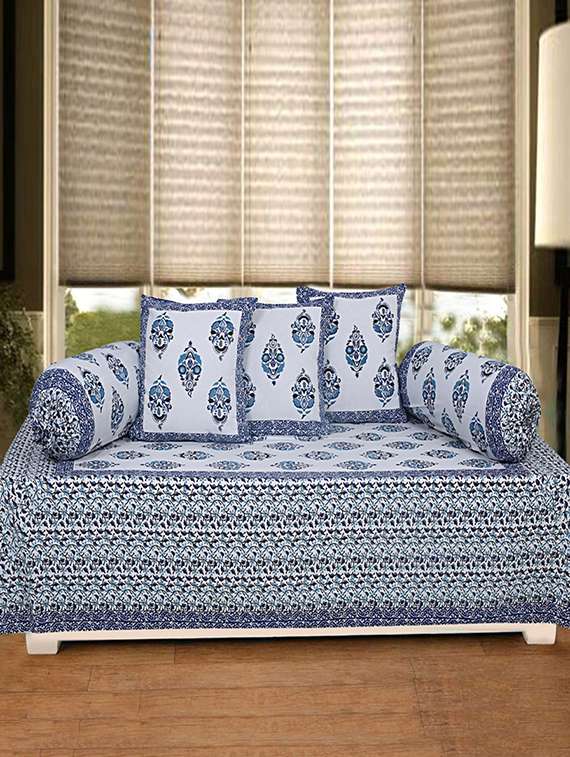  cotton printed diwan set