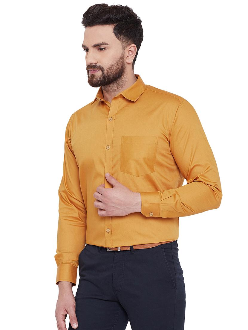 mens solids formal shirt - 16769237 - Standard Image - 1