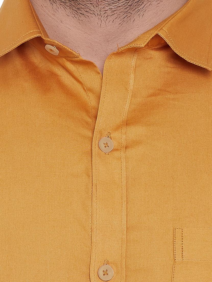 mens solids formal shirt - 16769237 - Standard Image - 4