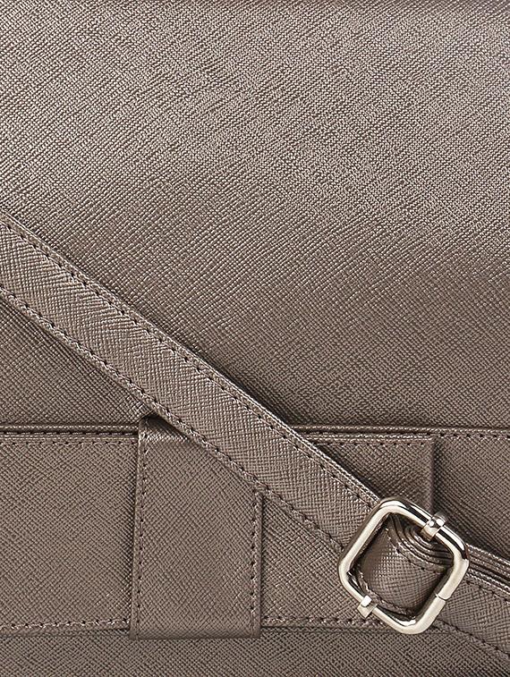 metallic leatherette regular sling bag - 16769492 - Standard Image - 4