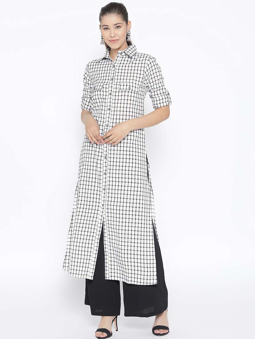 women's front slit kurta