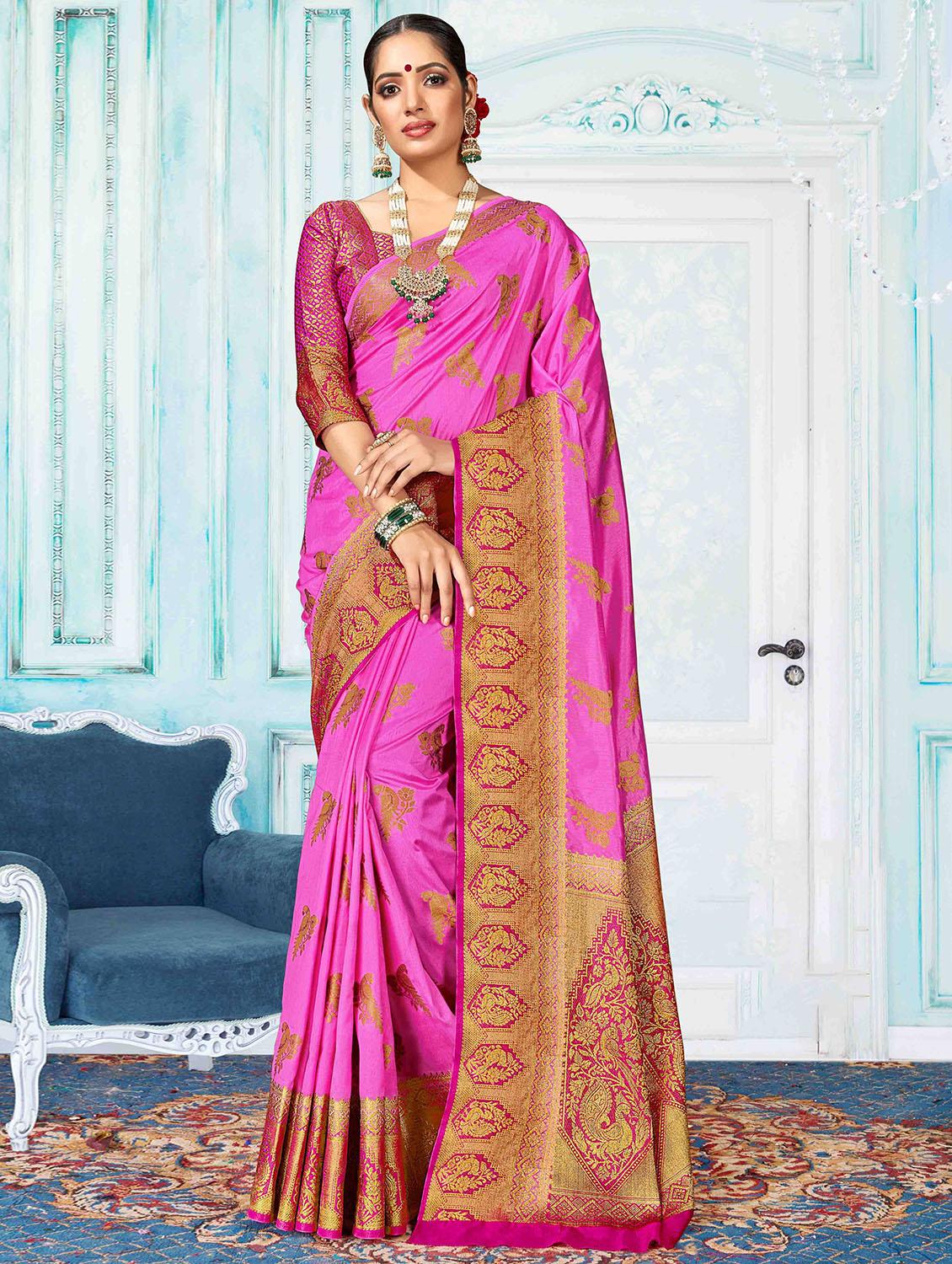 conversational woven saree