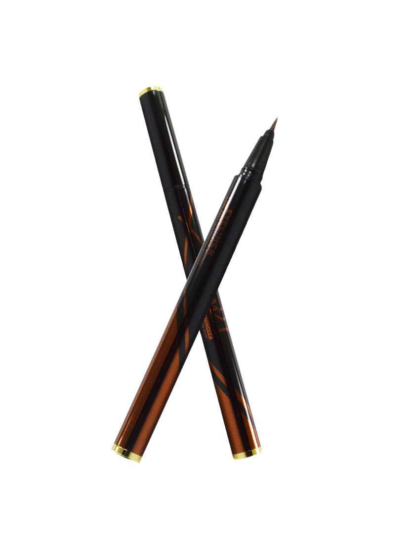 glam21 line art diamond shiny eyeliner ey104-brown