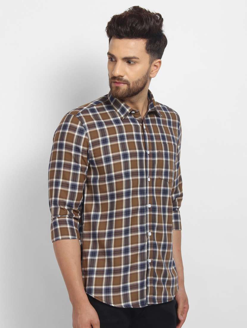 mens checks casual shirt - 16773413 -  Standard Image - 1