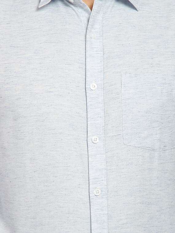 mens solids formal shirt - 16773636 - Standard Image - 4