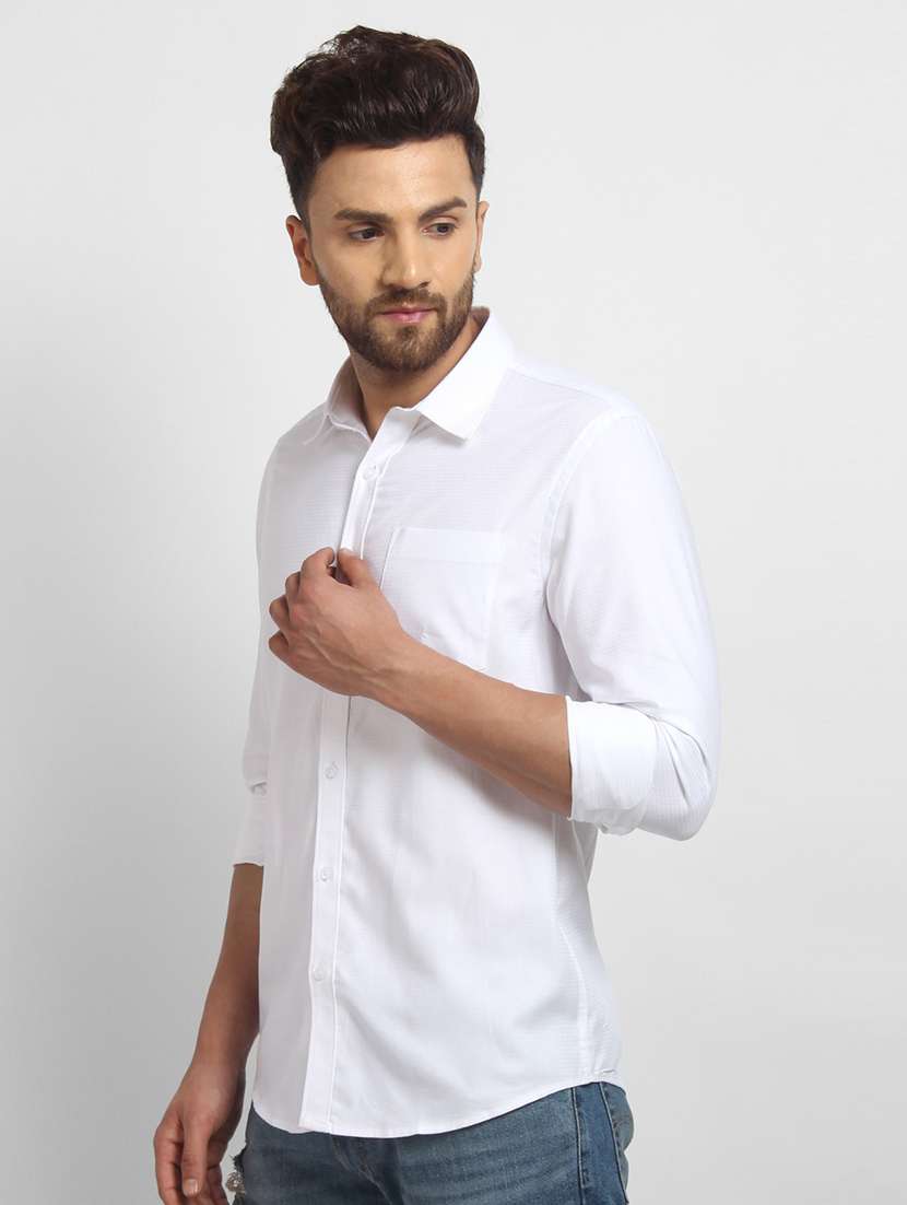 mens solid casual shirt - 16773645 -  Standard Image - 1