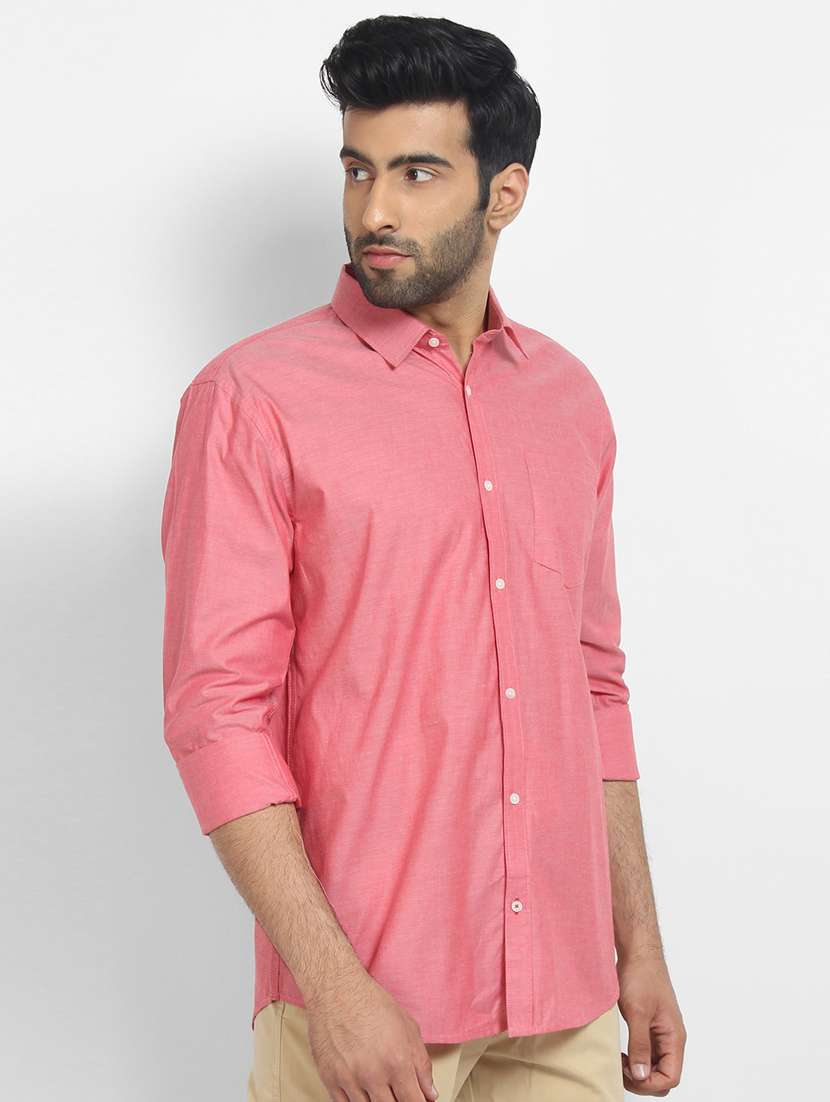 mens solid casual shirt - 16773652 -  Standard Image - 1