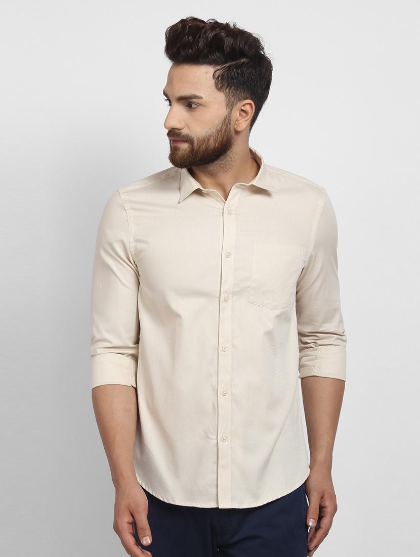 mens solid casual shirt - 16773656 - Zoom Image - 0