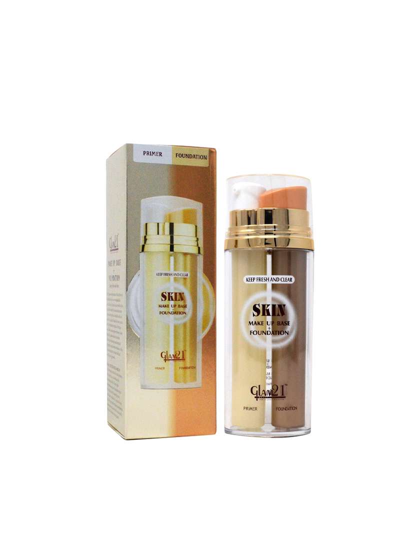 glam21 skin makeup base primer + foundation fp2001-02