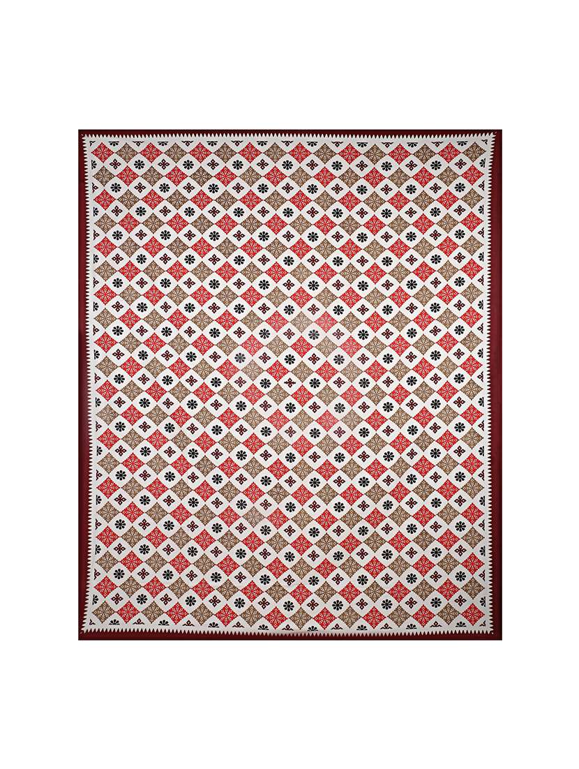   cotton printed double bed sheet with 2 pillow covers - 16775323 -  Standard Image - 1