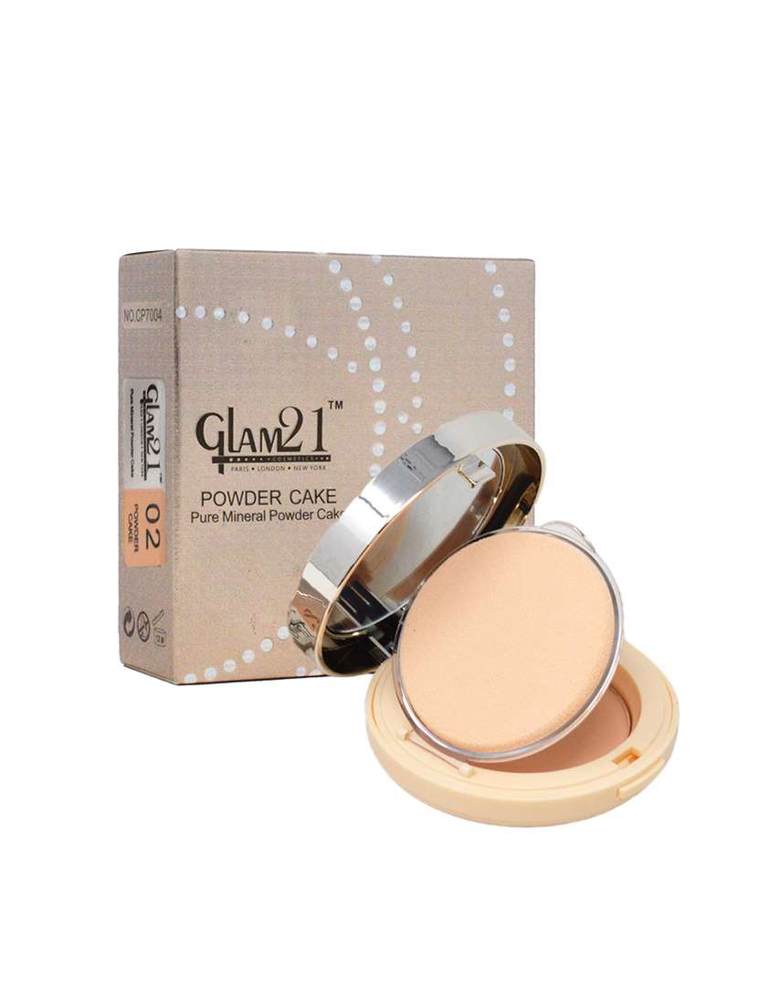 glam21 pure mineral powder cake cp7004-02