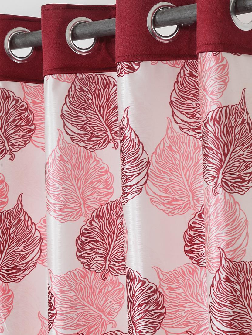 polyester printed long door curtains - 16782140 - Standard Image - 1