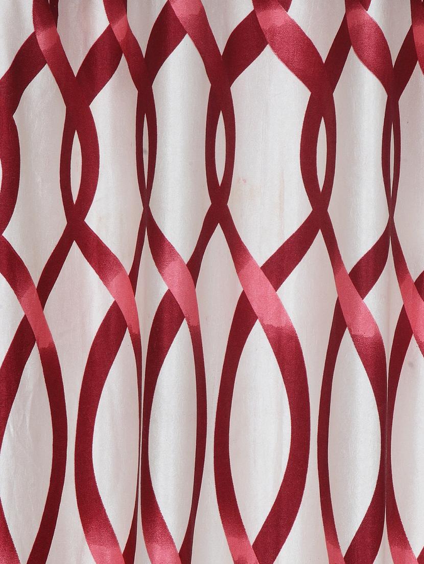 polyester plain printed window curtains - 16782190 - Standard Image - 1