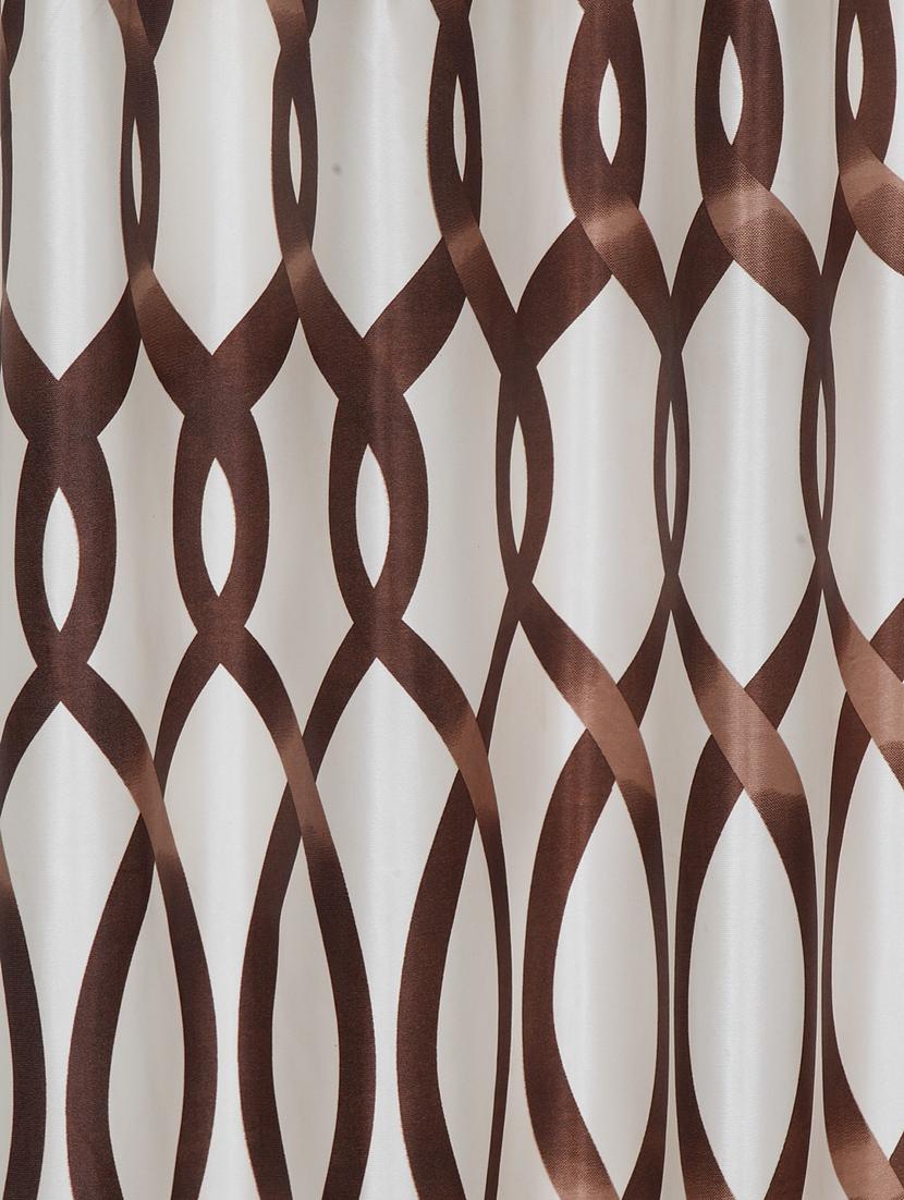 polyester plain printed window curtains - 16782191 - Standard Image - 1