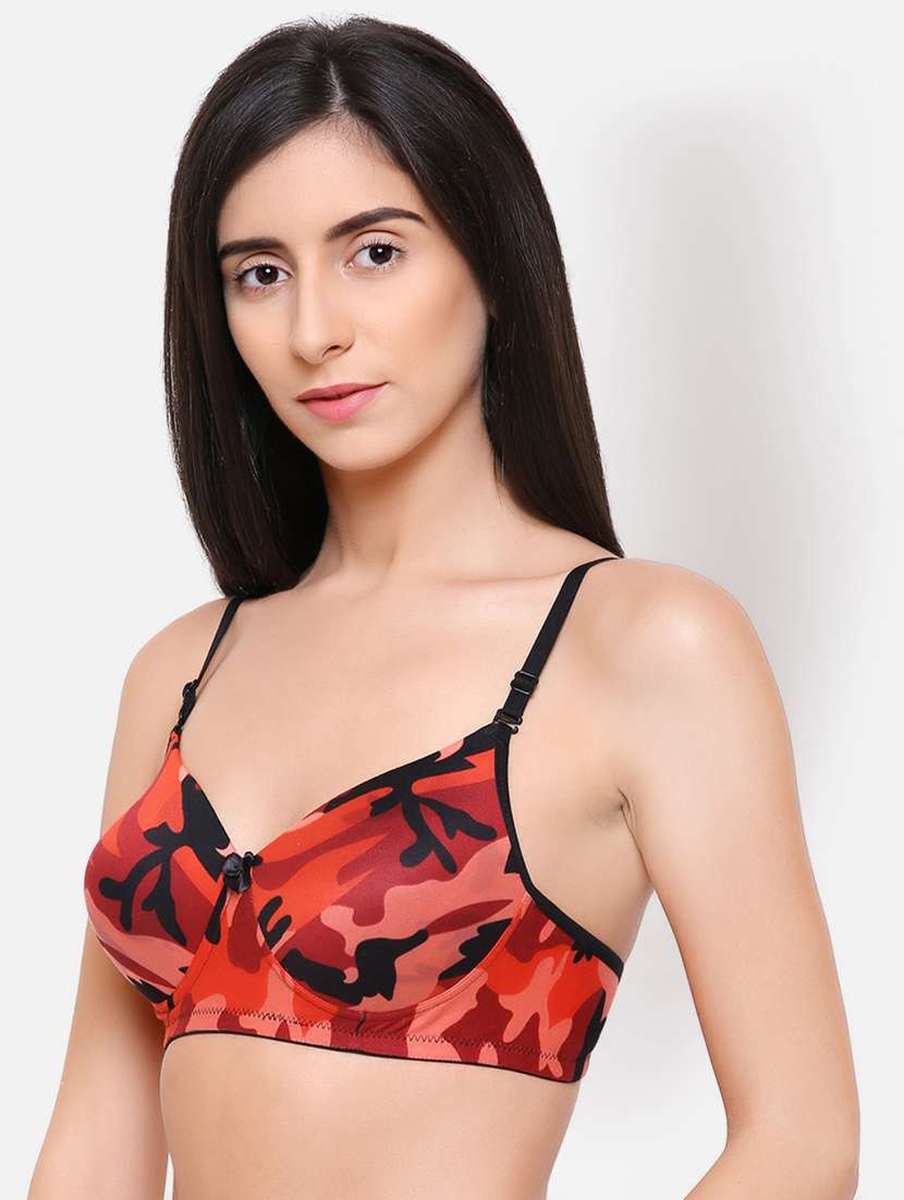 detachable strap camouflage t-shirt bra - 16782612 -  Standard Image - 1
