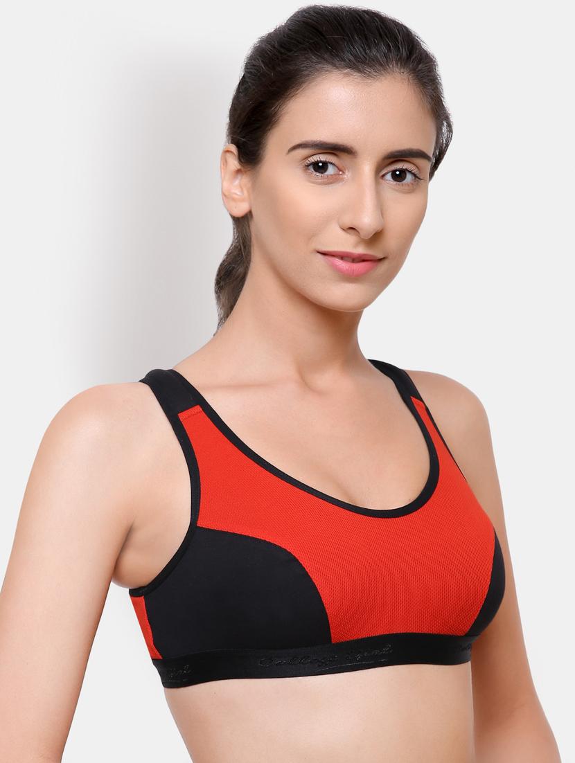 color block sports bra - 16782628 -  Standard Image - 1