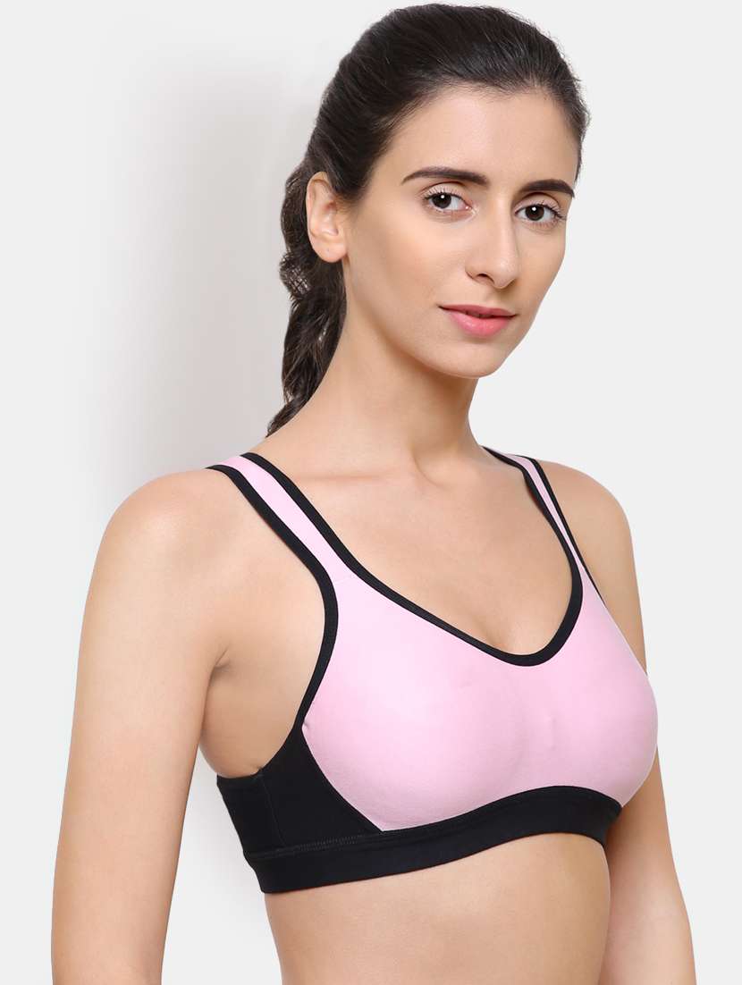 color block sports bra - 16782648 -  Standard Image - 1