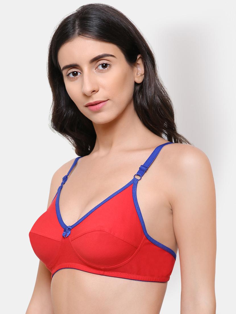 contrast detail bow patch bra  - 16782659 -  Standard Image - 1