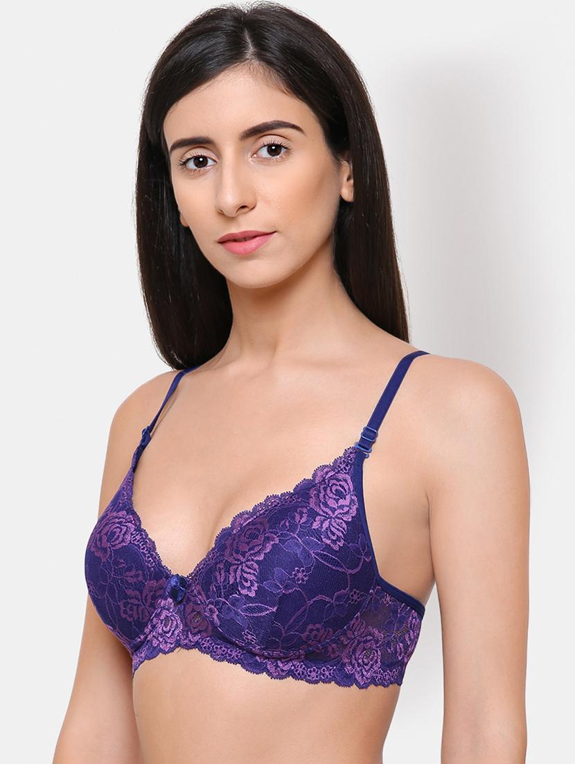 detachable strap laced bra - 16782844 - Standard Image - 1