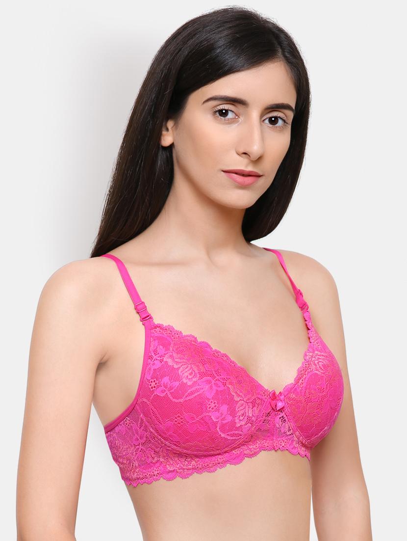 detachable strap laced bra  - 16782845 -  Standard Image - 1