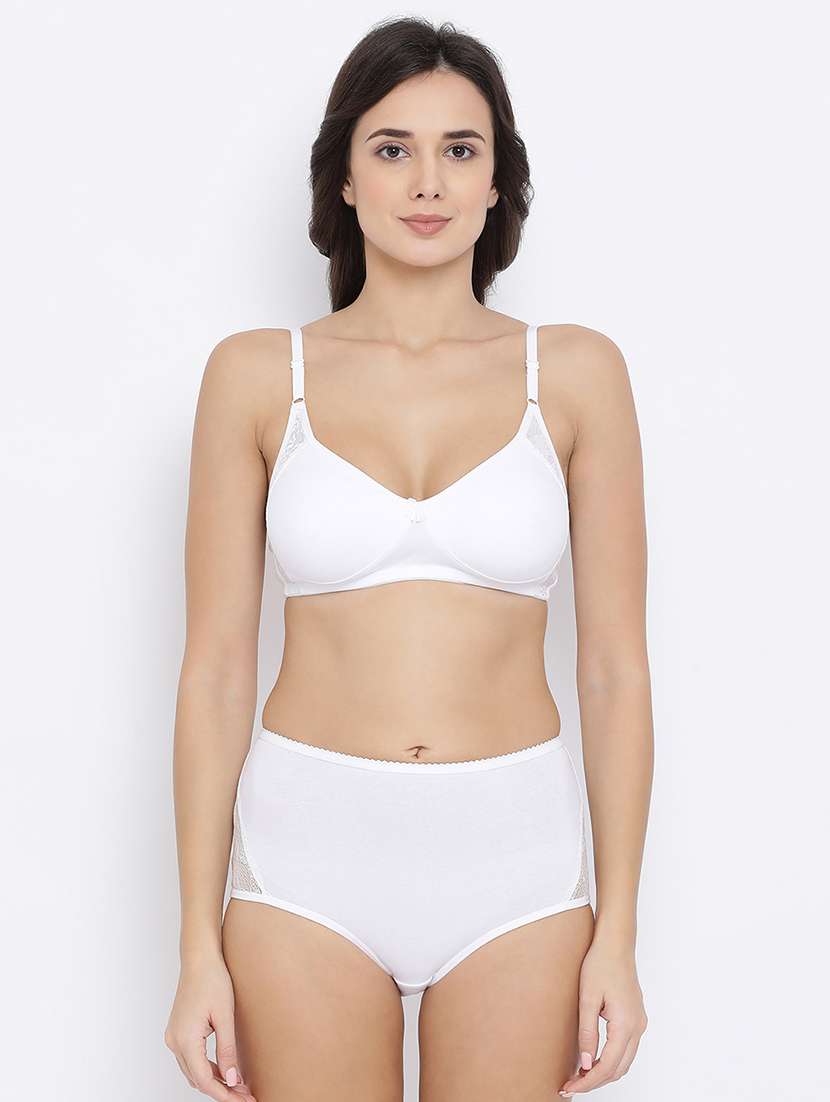 bow patch bra and panty set