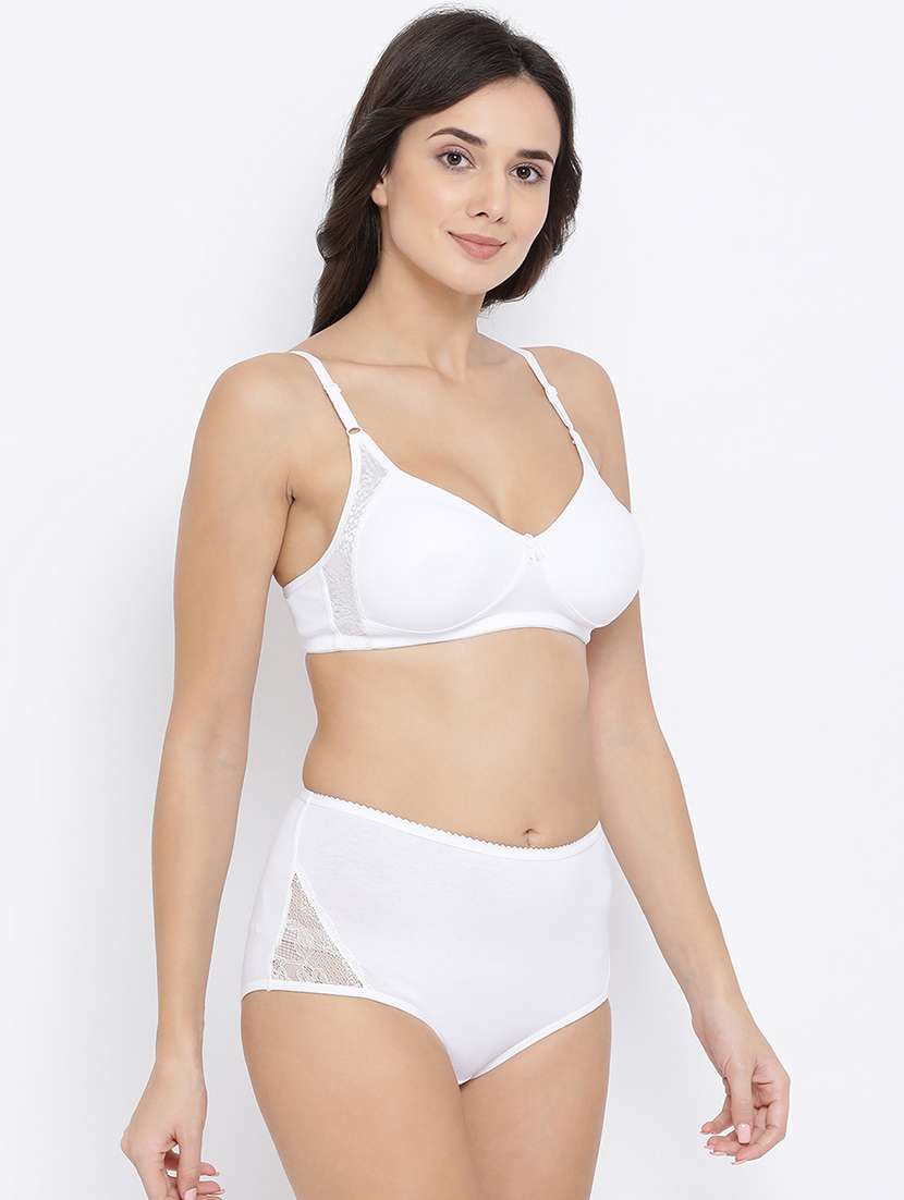 bow patch bra and panty set - 16786518 -  Standard Image - 1