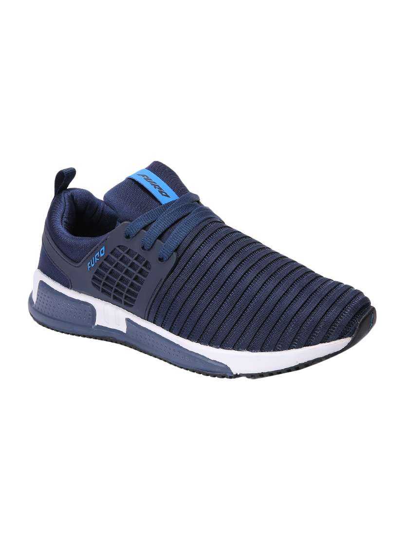blue mesh sport shoes
