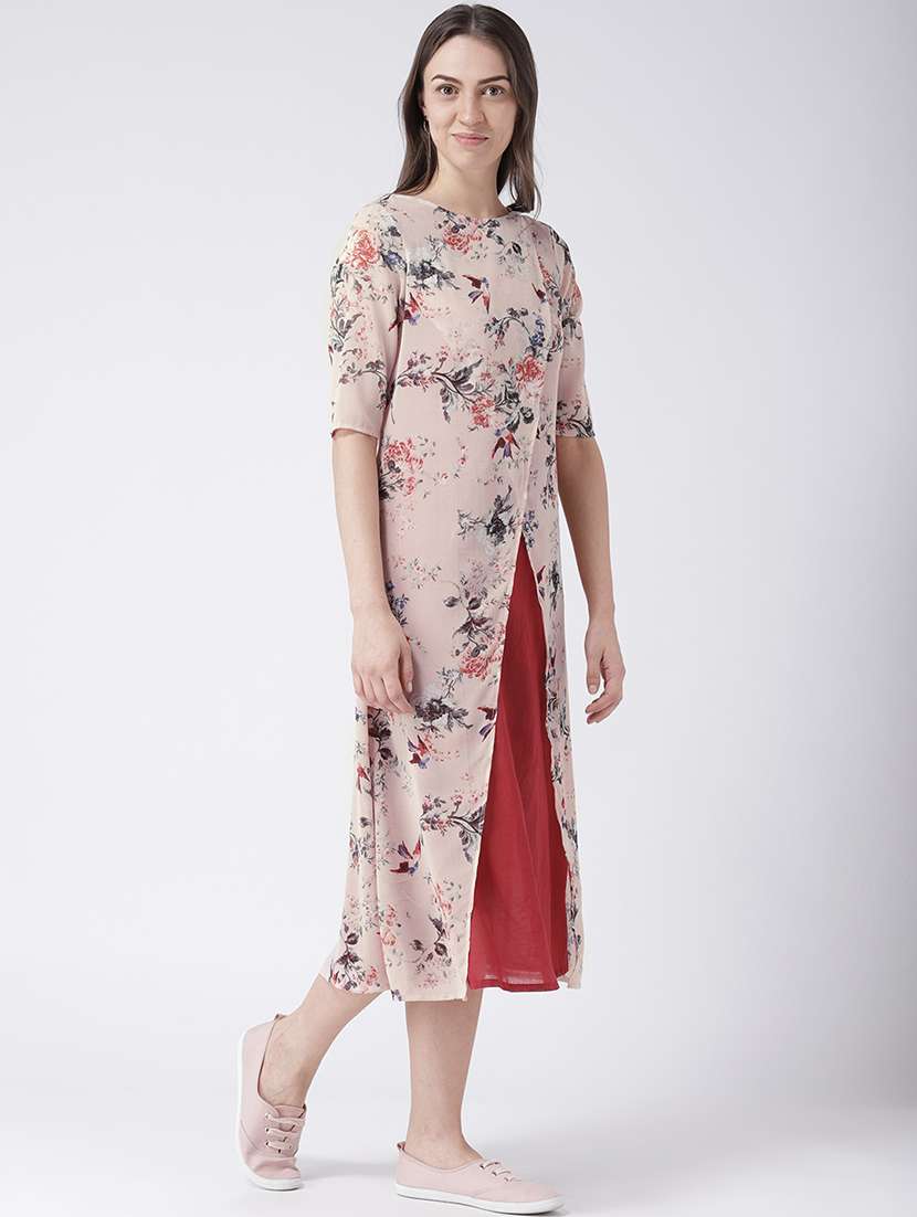women's layered floral dress - 16792336 -  Standard Image - 1
