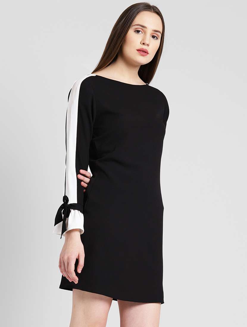 women's sheath solid dress