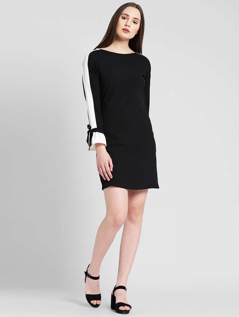 women's sheath solid dress - 16792337 -  Standard Image - 4