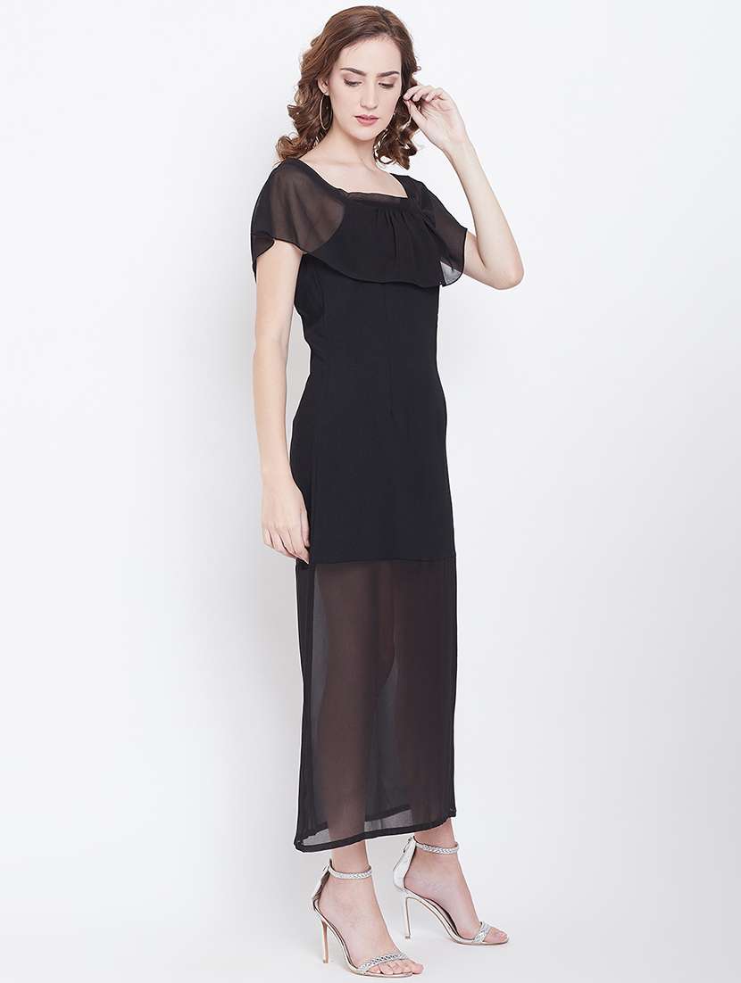 women's  solid dress - 16792340 -  Standard Image - 4