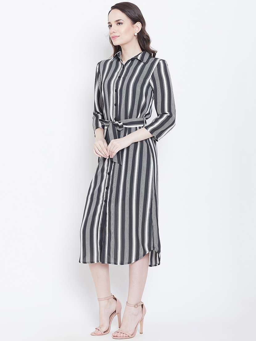women's shirt striped dress - 16792393 -  Standard Image - 4