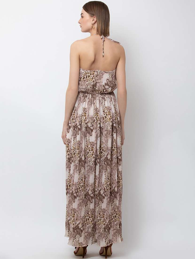 women's fit & flare printed dress - 16792397 -  Standard Image - 1