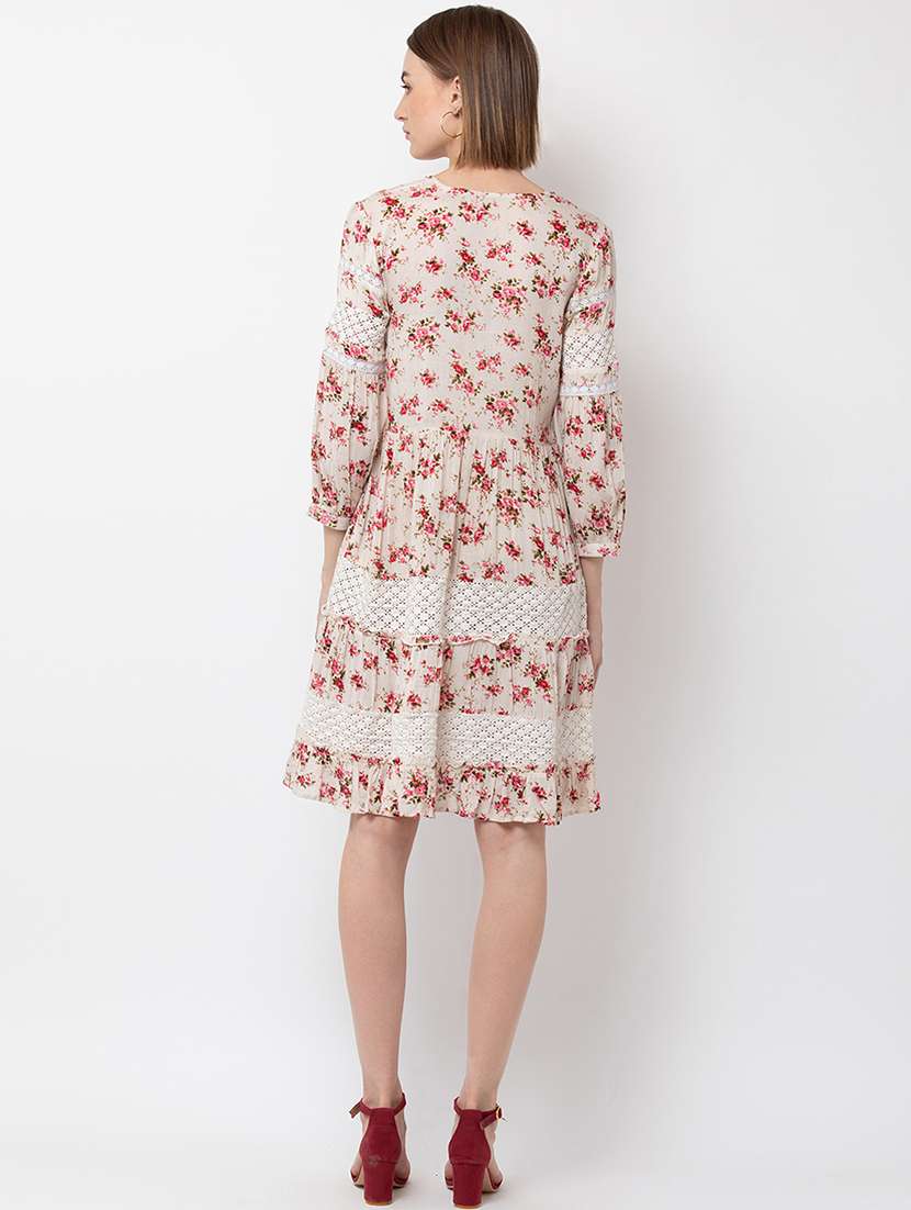 women's sheath floral dress - 16792403 -  Standard Image - 1