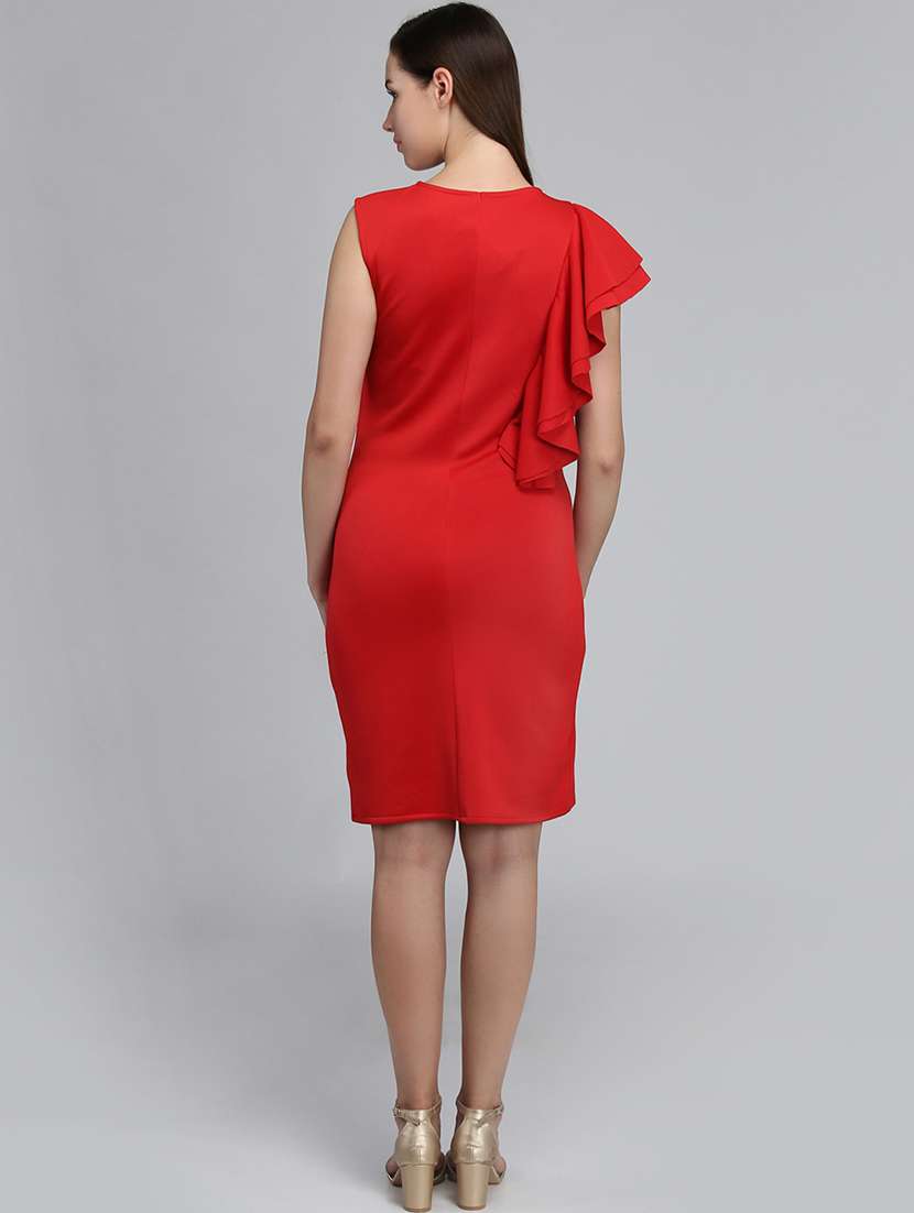 women's sheath solid dress - 16792414 -  Standard Image - 1