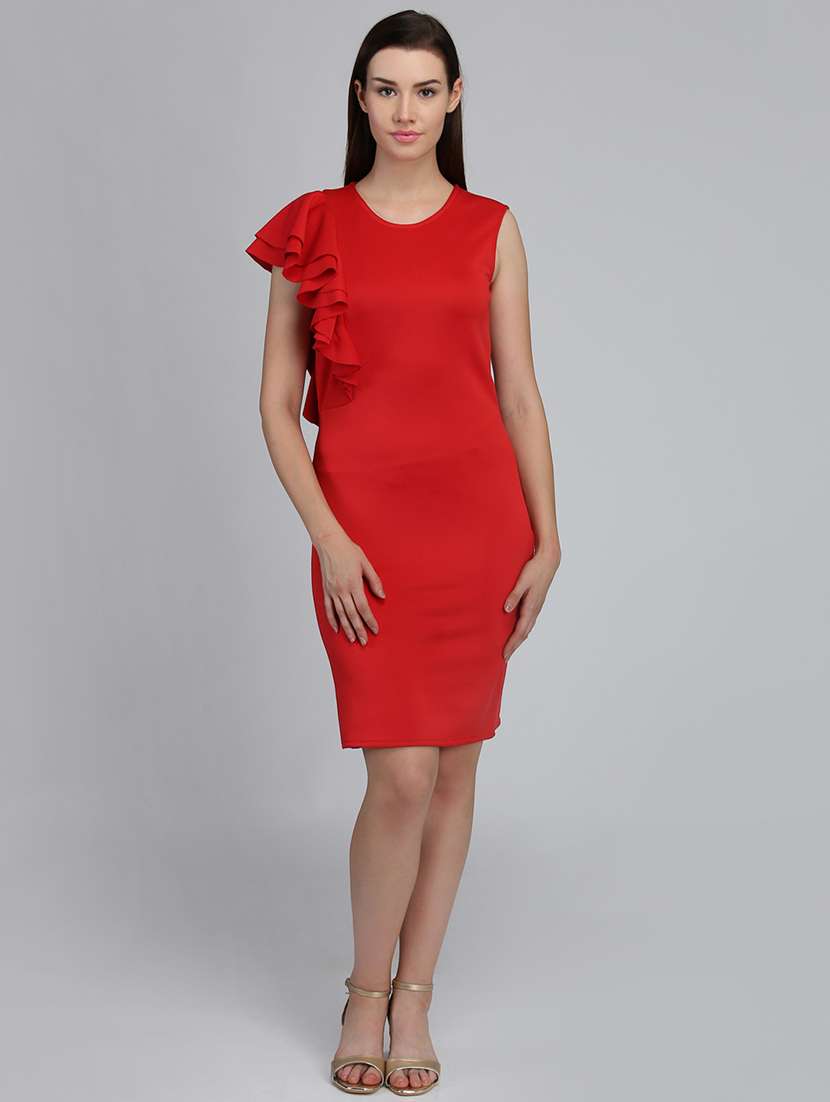 women's sheath solid dress - 16792414 -  Standard Image - 1