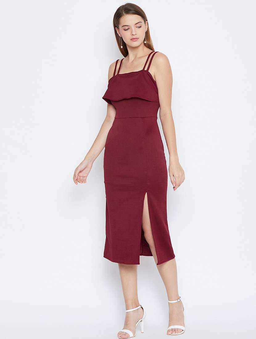 women's sheath solid dress - 16792430 -  Standard Image - 1