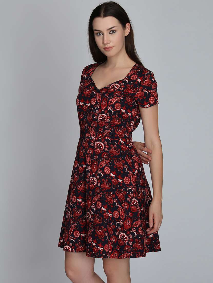 women's shift color block dress