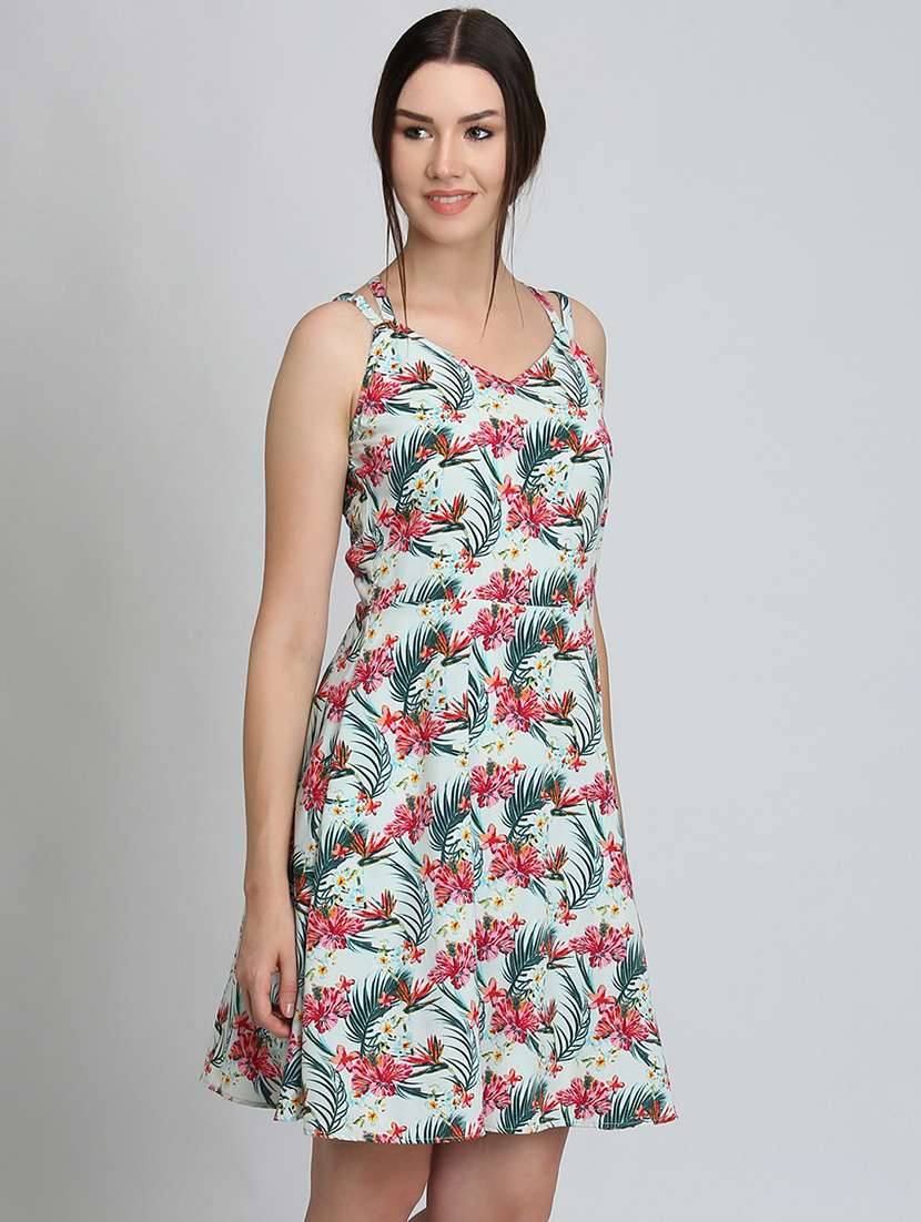 women's shift ajrakh dress - 16792444 -  Standard Image - 1