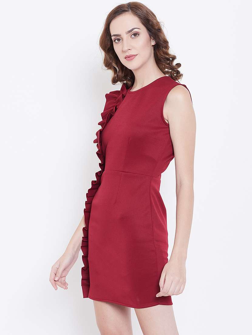 women's sheath solid dress - 16792452 -  Standard Image - 1