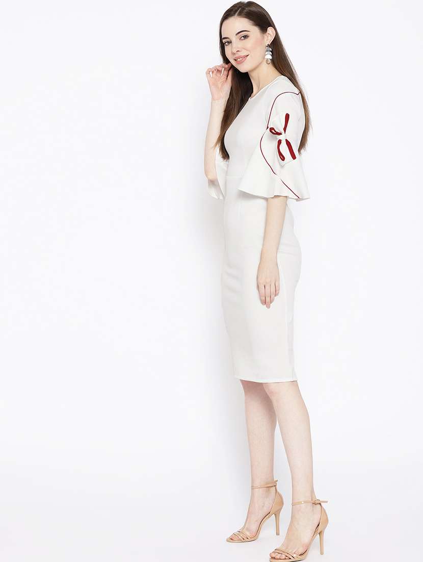 women's sheath solid dress - 16792454 -  Standard Image - 1