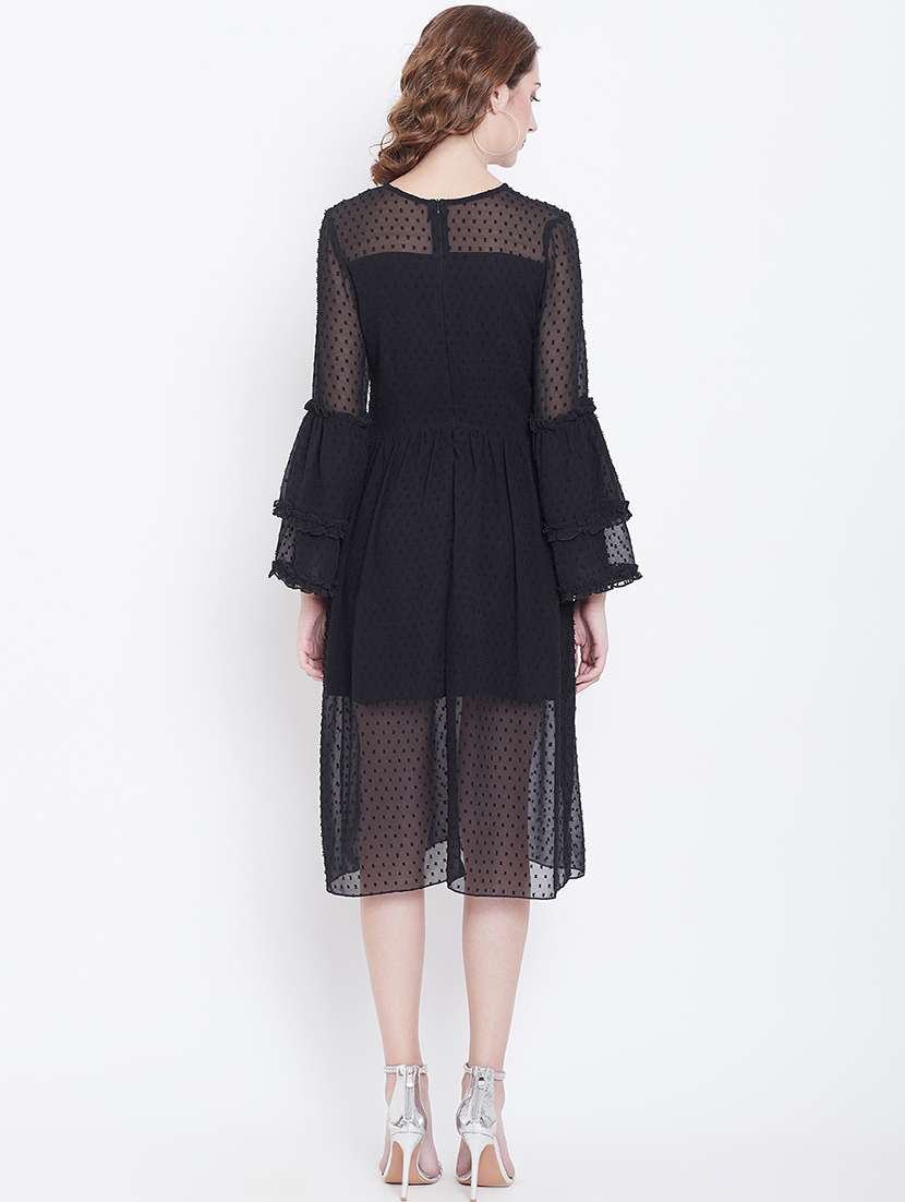 women's  self design dress - 16792466 -  Standard Image - 1